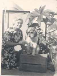 Mary Rockler/Short/Burleigh and dog