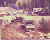 The old camp on bonapart mountain.